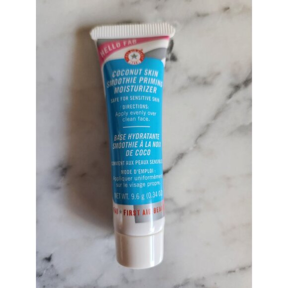 Hello Fab Coconut Skin Smoothie Priming Moisturizer 0.34 Oz For Sensitive Skin - Picture 3 of 4